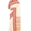 Begumpuri Cotton Saree Red & White