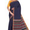 Solid Colour Tangail Cotton Saree With Blouse