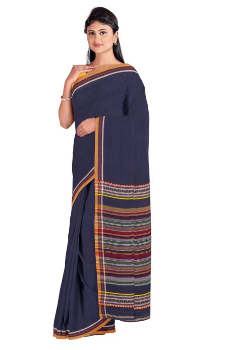 Solid Colour Tangail Cotton Saree