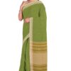 Light Green Colour Begumpuri Cotton Saree