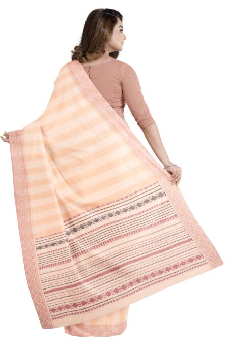 Stipe Tangail Cotton Saree