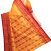 Bengal Yellow Red Garod Silk Saree