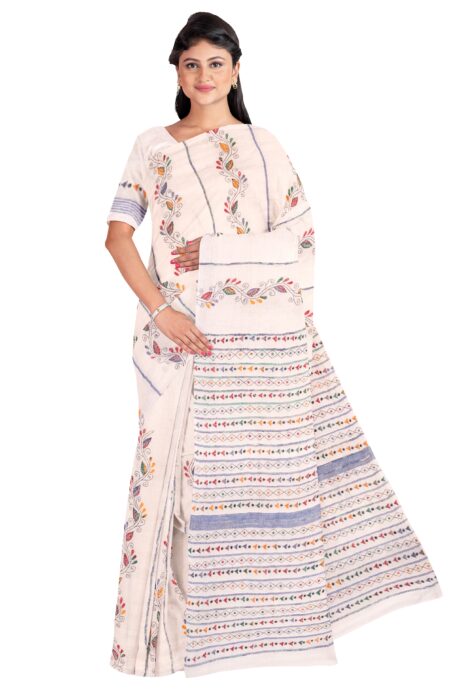 Nakshi Kantha Cotton Saree with blouse