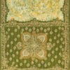 Soft green Batik Cotton Saree